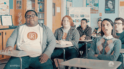 Classroom high five